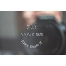 ABG approved film darkening Car Glasses 76cm Black Shade series 2