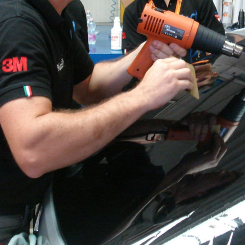 Verres de voiture assombris par film ABG 76cm noir série de 3M