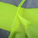 Chaleco reflectante fluorescente amarillo / rojo de alta