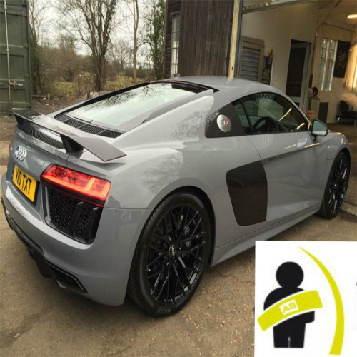 Glänzender zementgrauer Klebstofffilm für Car Wrapping und