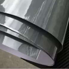 Glossy gray cement adhesive film for car wrapping and tuning 2