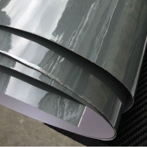 Glänzender zementgrauer Klebstofffilm für Car Wrapping und