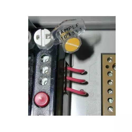 Selos de segurança TWISTLOCK para medidores de fio com número