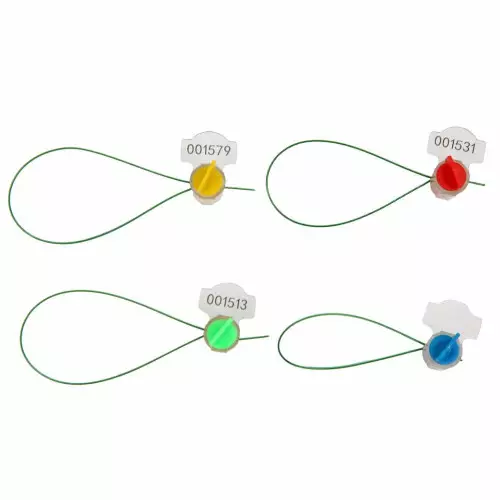 TWISTLOCK security seals for wire meters with serial number