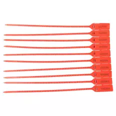 Joints de sécurité anti-intrusion en plastique avec bande