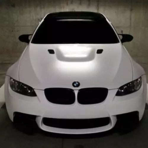 Pellicola adesiva bianco perlato opaco per car wrapping e