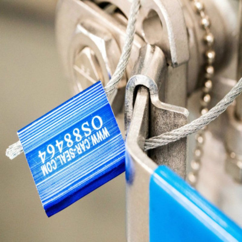 Precintos de seguridad antirrobo con cable de acero de 1,5 //