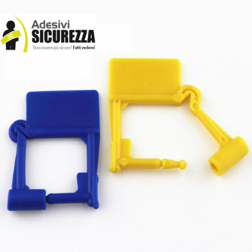 Sigilli di sicurezza a lucchetto con chiusura plastica/metallo