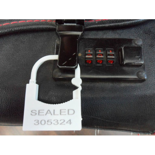 Vorhängeschloss-Sicherheitsplomben mit Kunststoff /