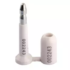 Security nail seals for ISO / PAS 17712 container with serial