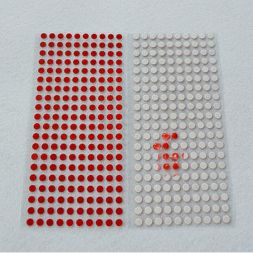 100 water-sensitive adhesive security seals with 4mm warranty