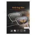 Couple of nanotechnology adhesives for anti-fog mirrors for