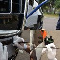 Kit with micro spatulas for car wrapping film application for