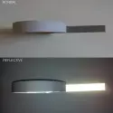 Reflektierendes, Wärmeschweissenbares Band (mit Eisen) Silber