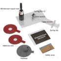 Kit de réparation des petites fissures ou bosses de la vitre de