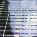 84 Adhesive labels warranty and safety hologram seals "Warranty