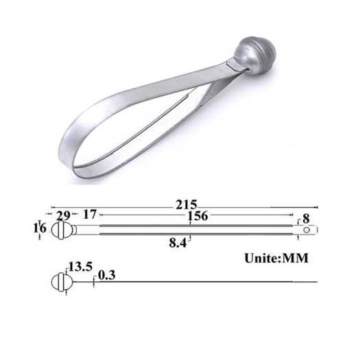 Selos de segurança de banda com alça de metal e número de série