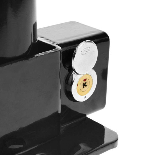 Sbarra a "T" dissuasore anti parcheggio sosta auto ribaltabile