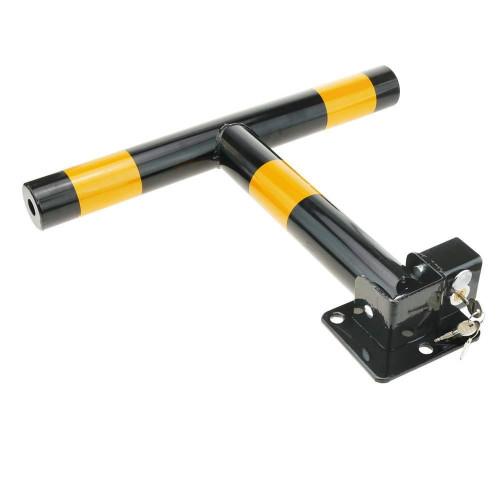 Sbarra a "T" dissuasore anti parcheggio sosta auto ribaltabile