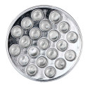 Lanterna UV Lâmpada portátil de madeira de 21 LEDs em alumínio