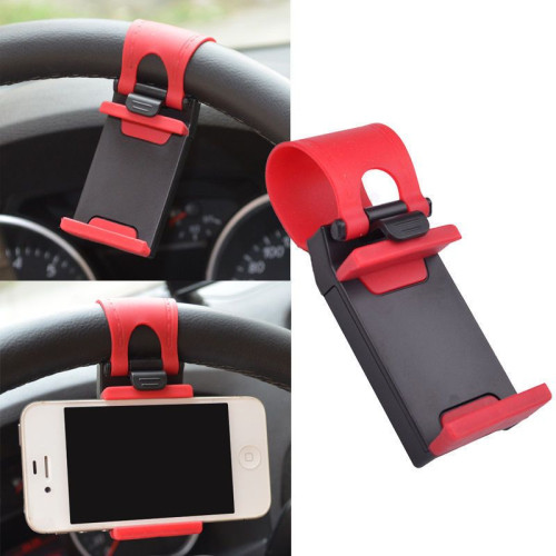 Universal Adjustable Car Support with Steering Wheel Mount for
