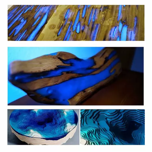 Resina epossidica bi-componente trasparente per pigmenti 800gr