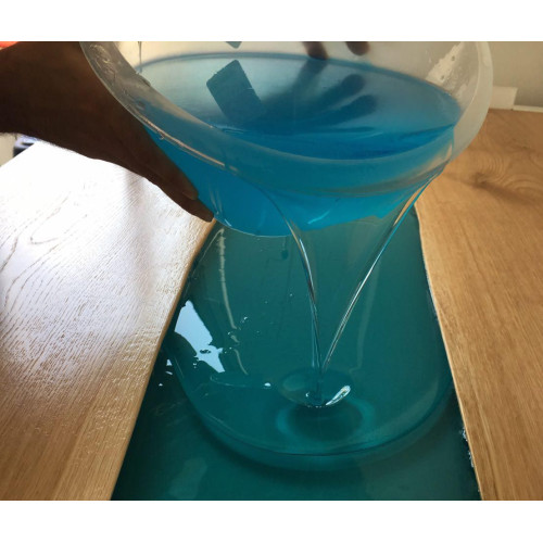 Resina epossidica bi-componente trasparente per pigmenti 800gr