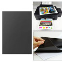 Papier magnétique brillant pour imprimante à jet d'encre ou
