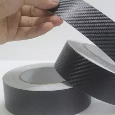 3D Carbon Fibre Vinyl Strips - 5 m x 25 mm Best Price, shop 2