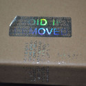 84 étiquettes adhésives sceaux hologrammes de sécurité 20x50mm