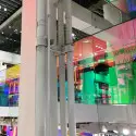 Dichroic dichroic transparent adhesive film rainbow for windows