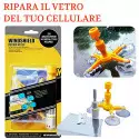 Kit riparazione piccole crepe del vetro cellulare in soli 20