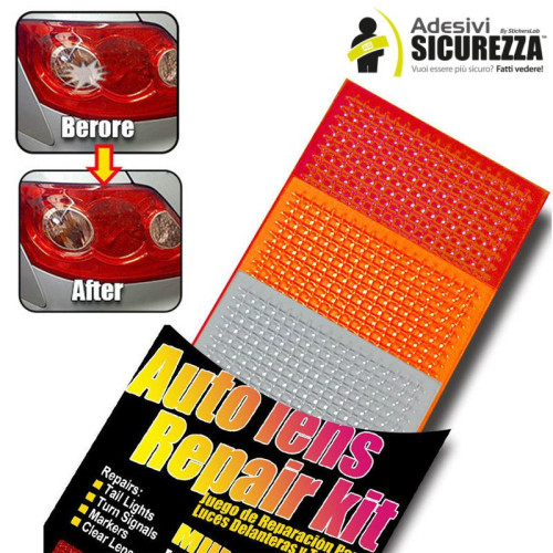 Glas-Krepp-Reparaturset für Scheinwerfer und Binker in 3 Farben