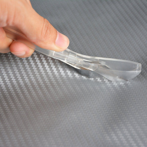 Transparent scalpel cutter for absolute precision cuts with
