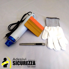 Complete car wrapping application kit (Gold 3M ™ spatula - 2