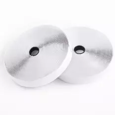 Bandes velcro adhésives blanches ou noires de 25 mm x 5 mètres