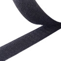 Klebebandstreifen aus Klett weiß oder schwarz 25mm x 5 Meter