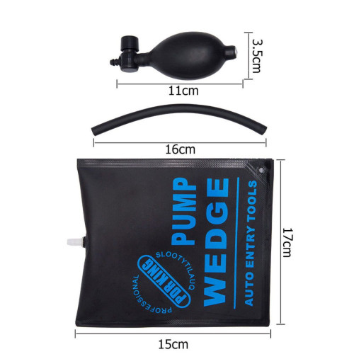 KIT PDR con pompa gonfiabile per sollevamento e cuneo per