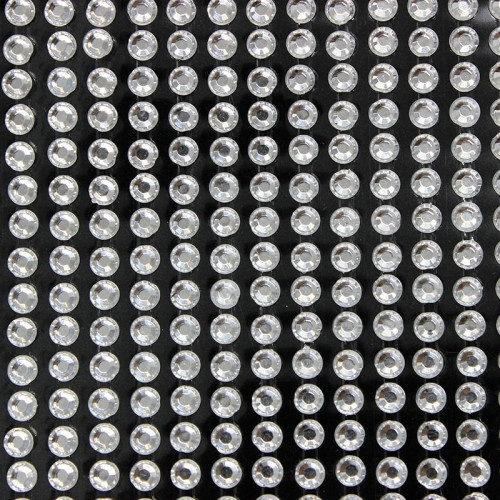 Strass Klebefolie mit 1000 Kristalldiamanten von je 4mm zur
