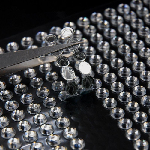 Película adhesiva Strass con 1000 diamantes de cristal de 4 mm