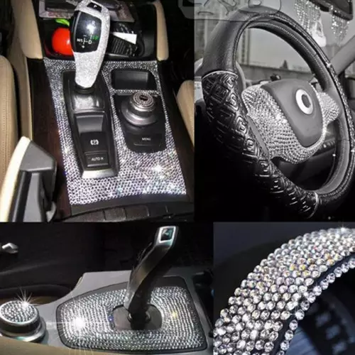 Pellicola adesiva a strass con 1000 cristalli diamanti ognuno