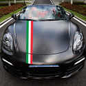 Italian flag vinyl adhesive band for car and motorbike in 5