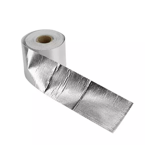 Nastro scudo termico protezione ignifugo calore oro/argento in