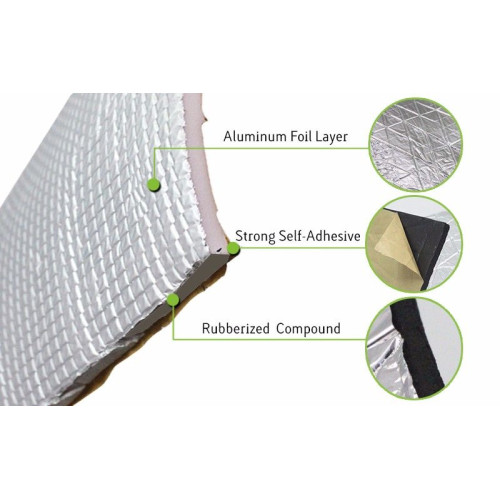 Painel de adesivos Anti-vibração Antivibration Sound-absorbing