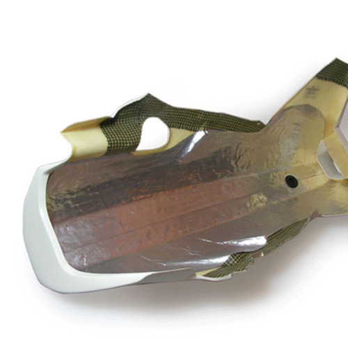 Pannello adesivo termico in tessuto e alluminio riflettente