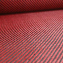Tessuto ibrido in vera fibra di carbonio e aramide 190 g/m² 3k