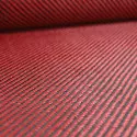 Tissu hybride en fibre de carbone et aramide 190 g / m² 3k