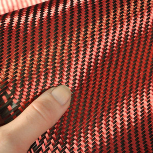 Tissu hybride en fibre de carbone et aramide 190 g / m² 3k