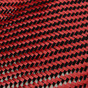 Tissu hybride en fibre de carbone et aramide 190 g / m² 3k