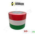 Italian flag vinyl adhesive band for car and motorbike in 5